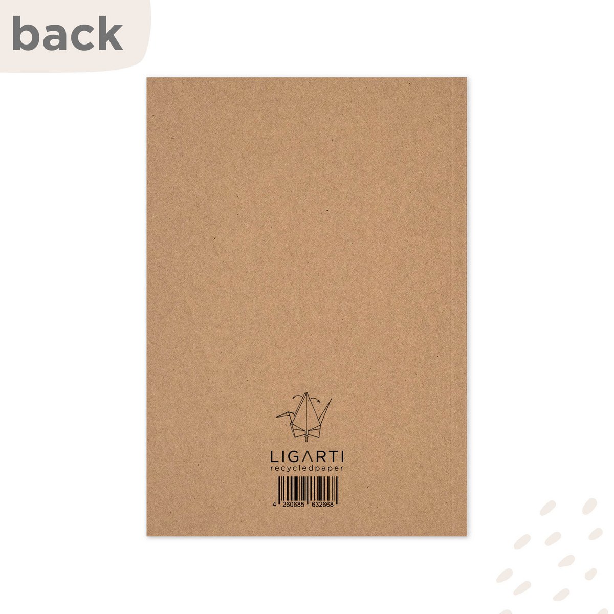 Notizbuch - Origami Schwan
