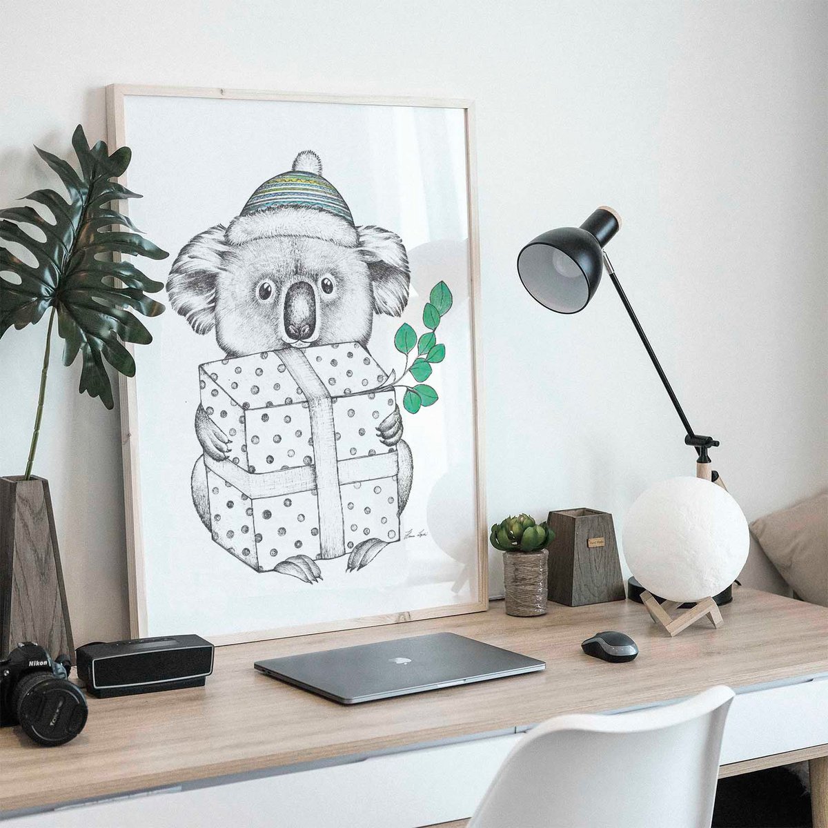 Kunstdruck - Koala