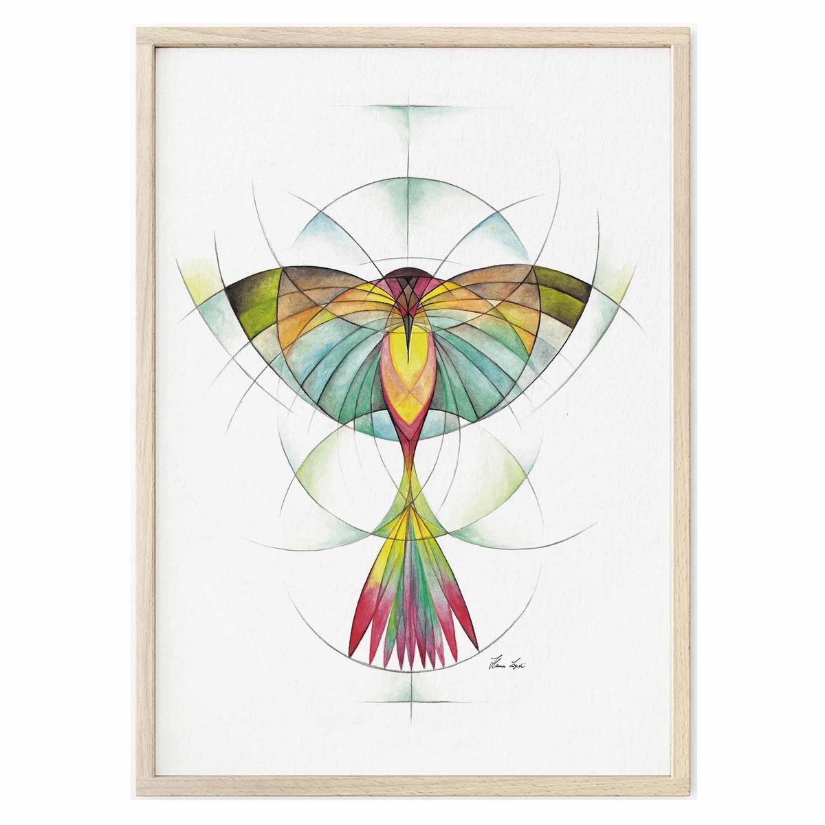 Kunstdruck - Geovogel
