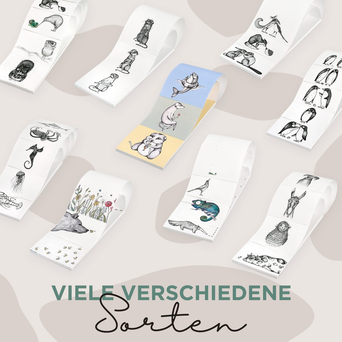 Notizblock – Prösterchen Trio – 3er-Set