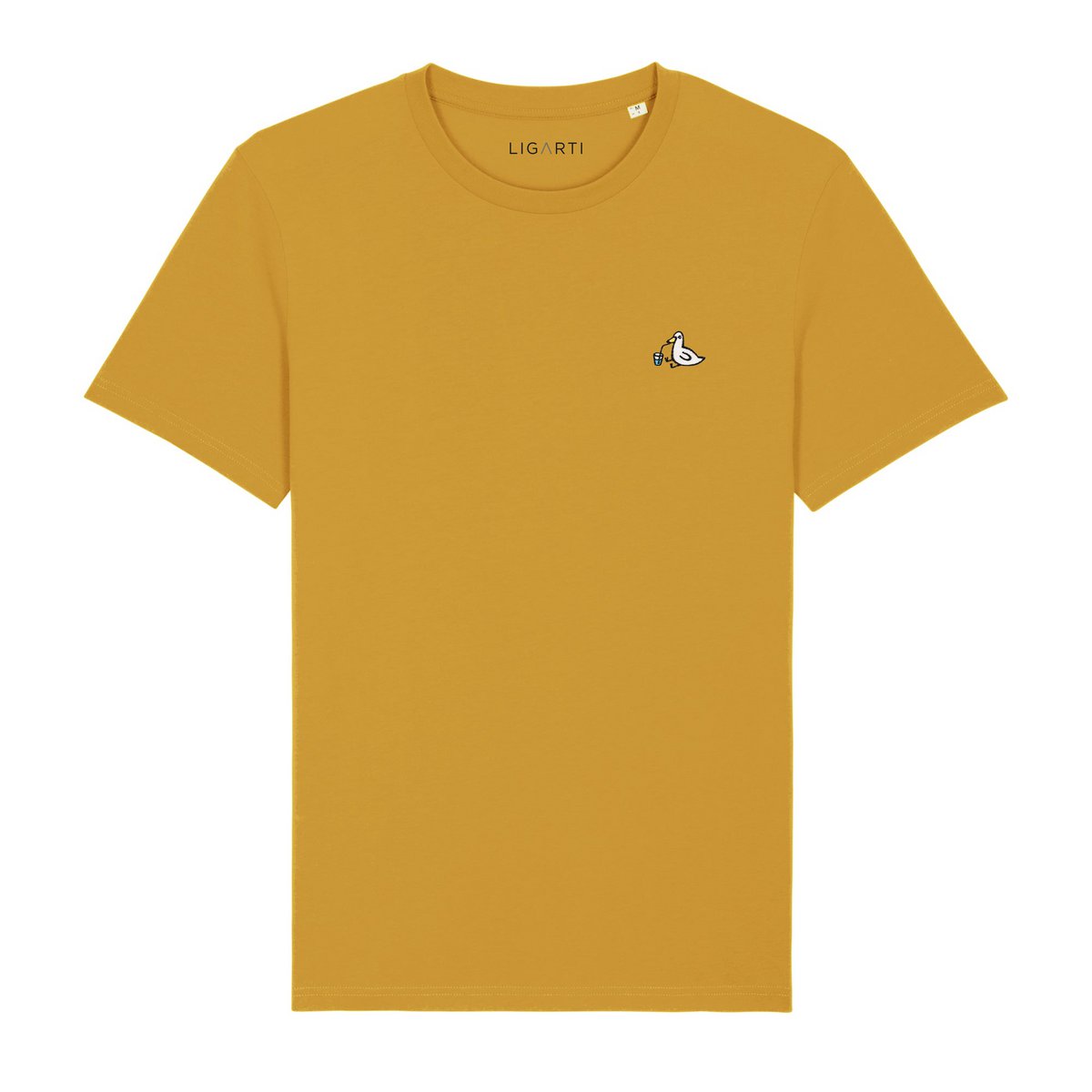 Besticktes T-Shirt – Piet die Ente