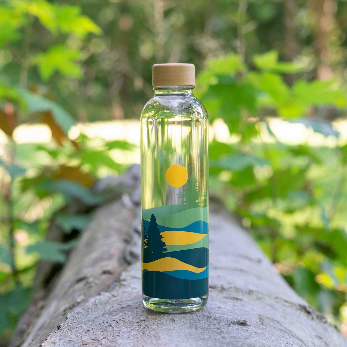 FOREST SUNSET 0,7 l Glasflasche