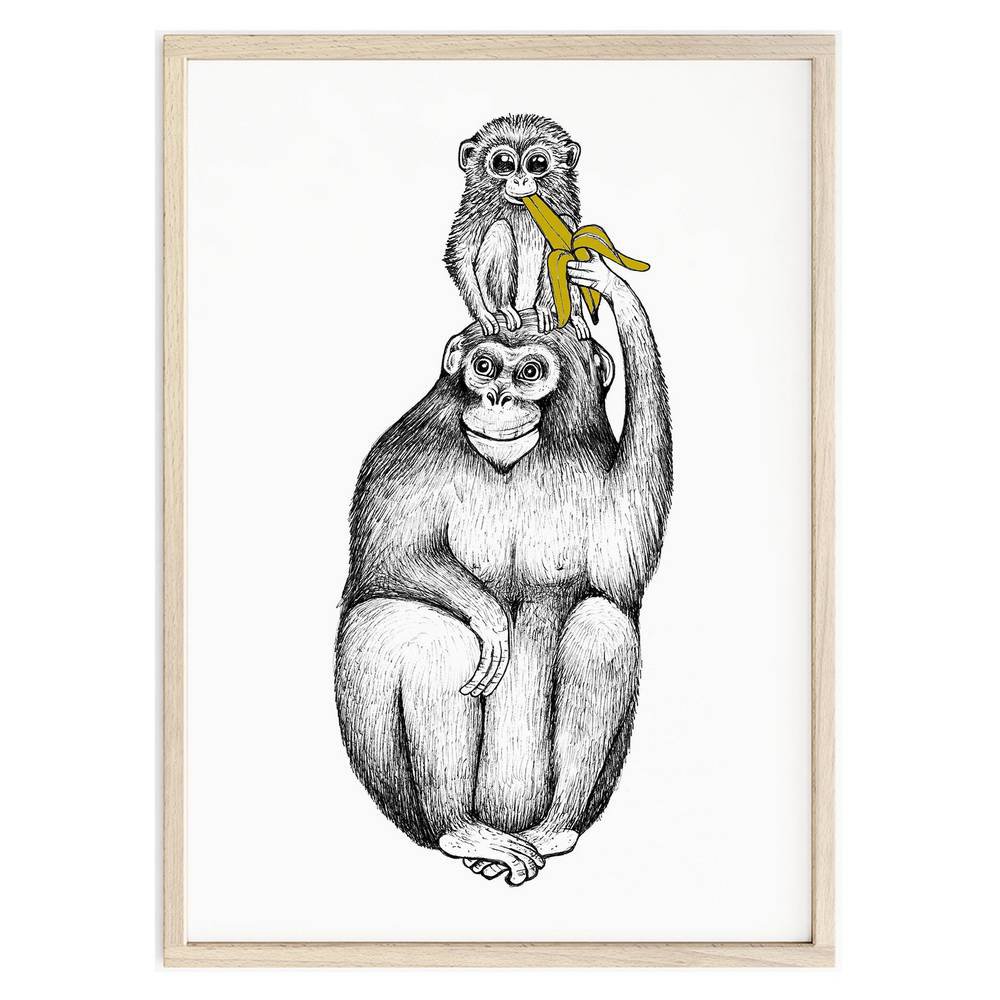 Kunstdruck - Papabanana