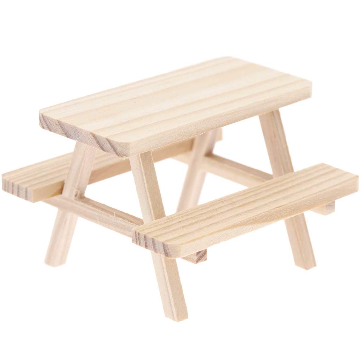 Miniatur Tisch mit Bänken