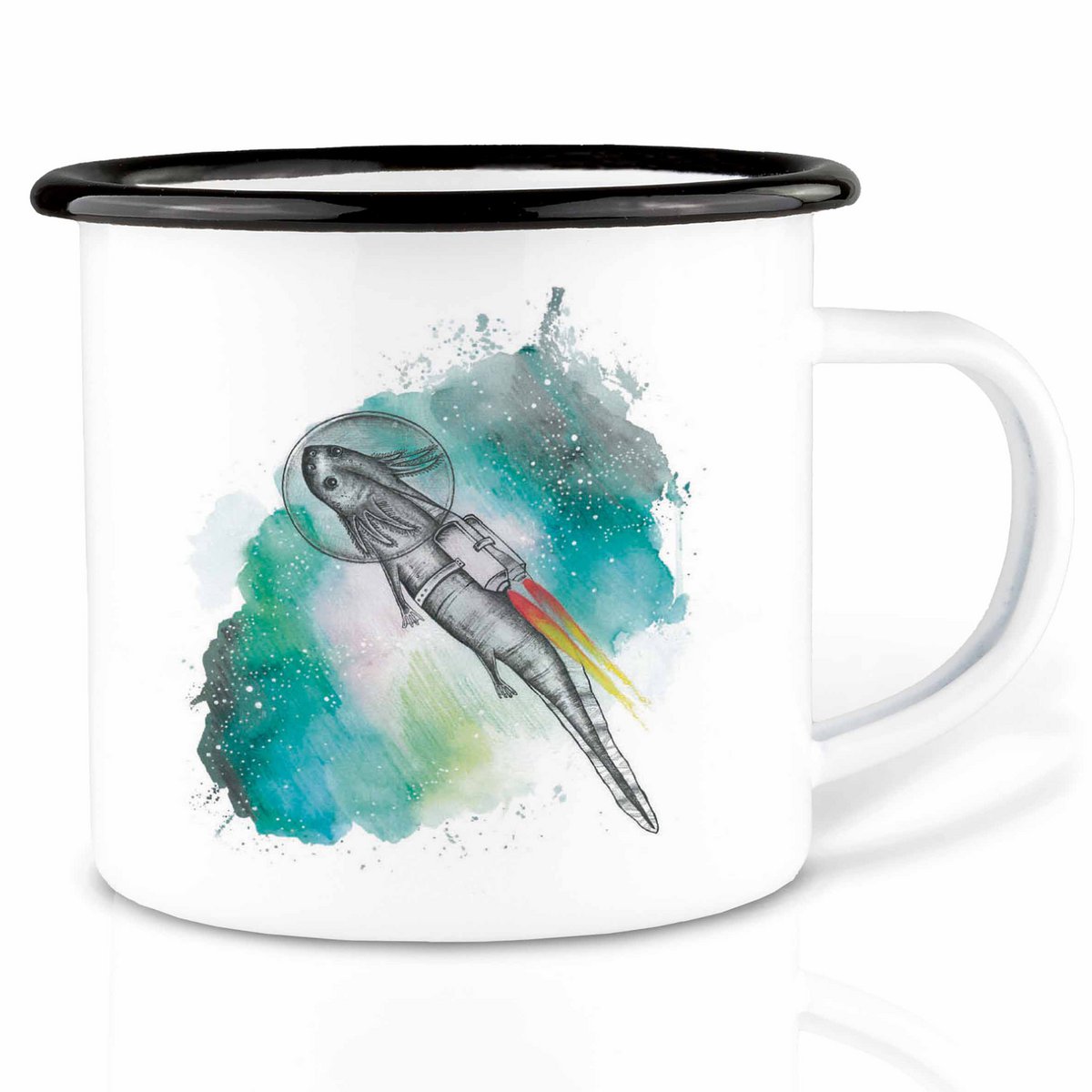 Emaille Tasse – Astrolotl