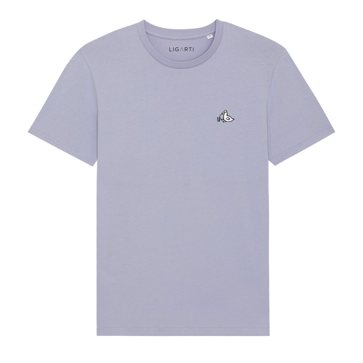 Besticktes T-Shirt – Piet die Ente