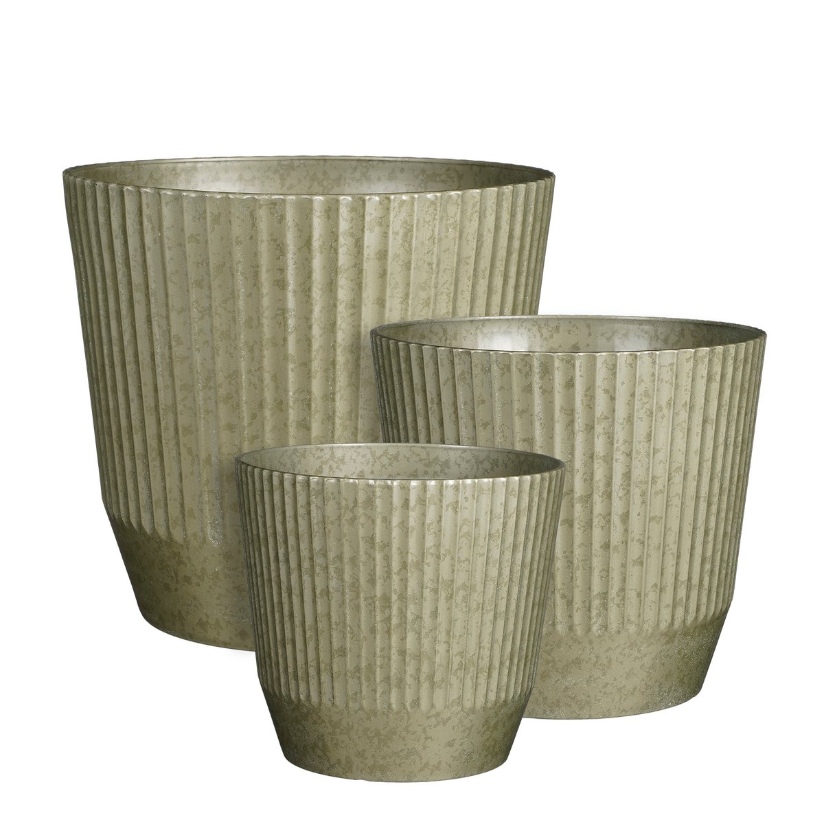 Rio Outdoor-Blumentopf – H40,5 x Ø45 cm – Grün