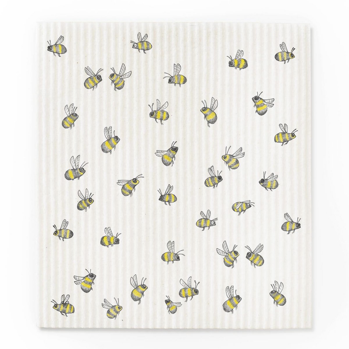 Schwammtuch 3er Set - Bienen und Blümchen