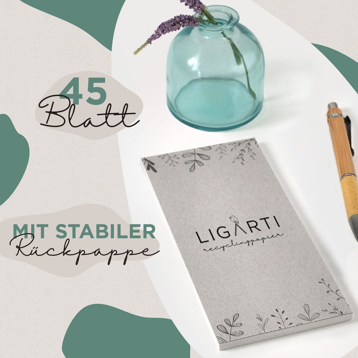Notizblock – Tuffi Quintett – 3er-Set