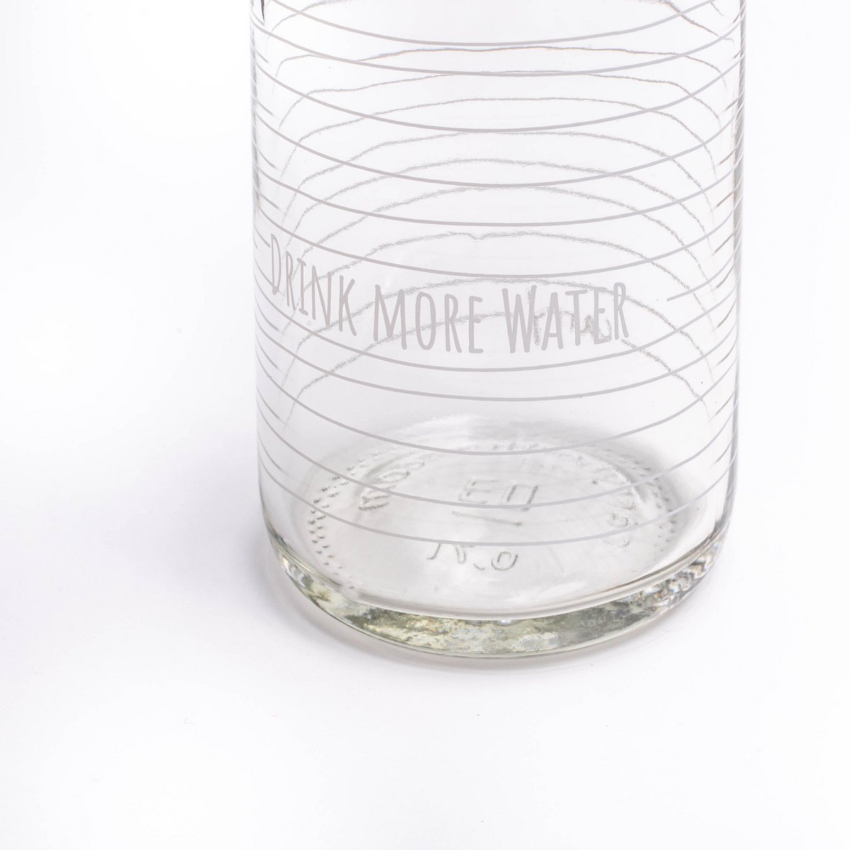 WATER IS LIFE 0,7 l Glasflasche
