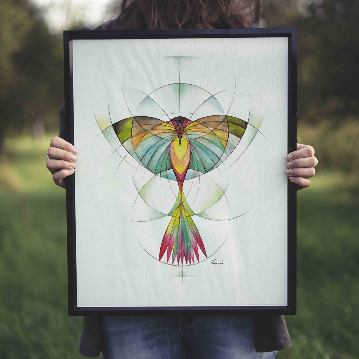 Kunstdruck - Geovogel