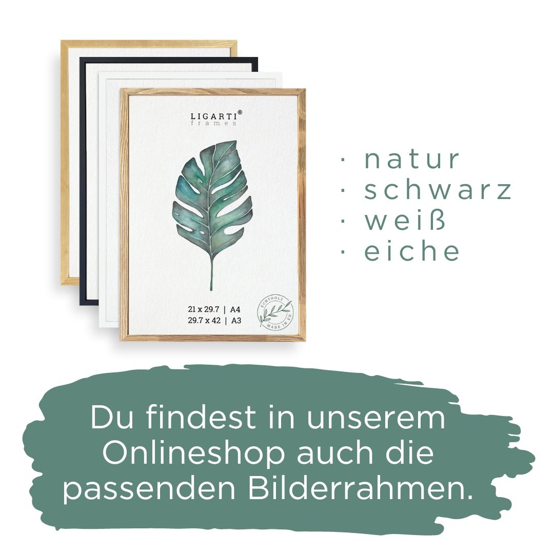 Kunstdruck - Mops