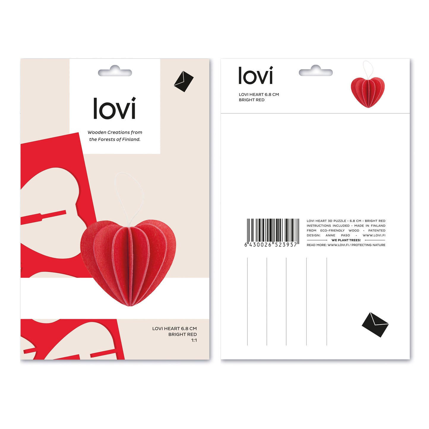 LOVI Heart 6.8cm M