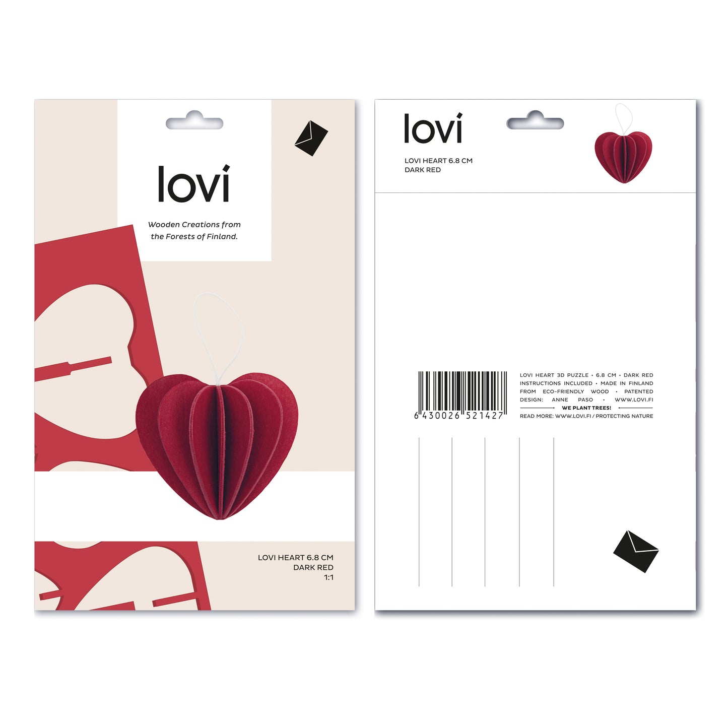 LOVI Heart 6.8cm M
