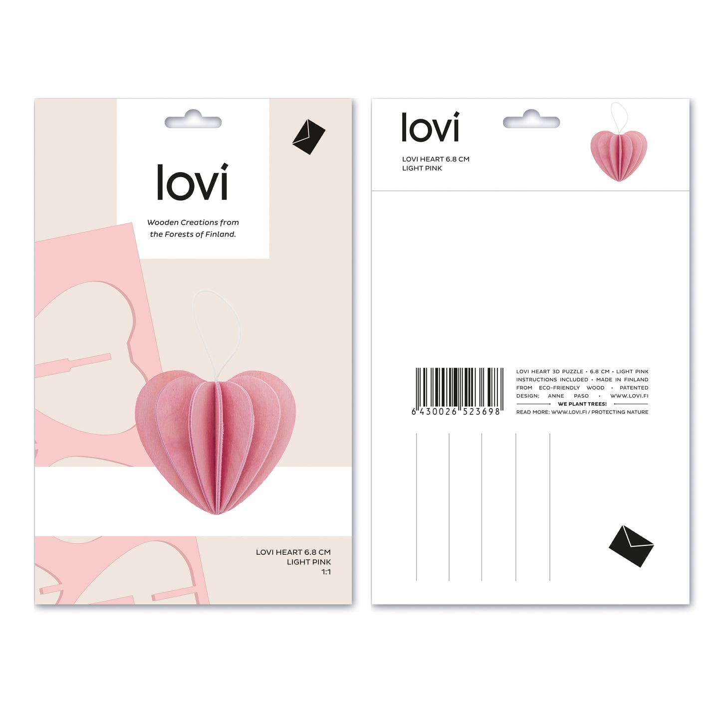 LOVI Heart 6.8cm M