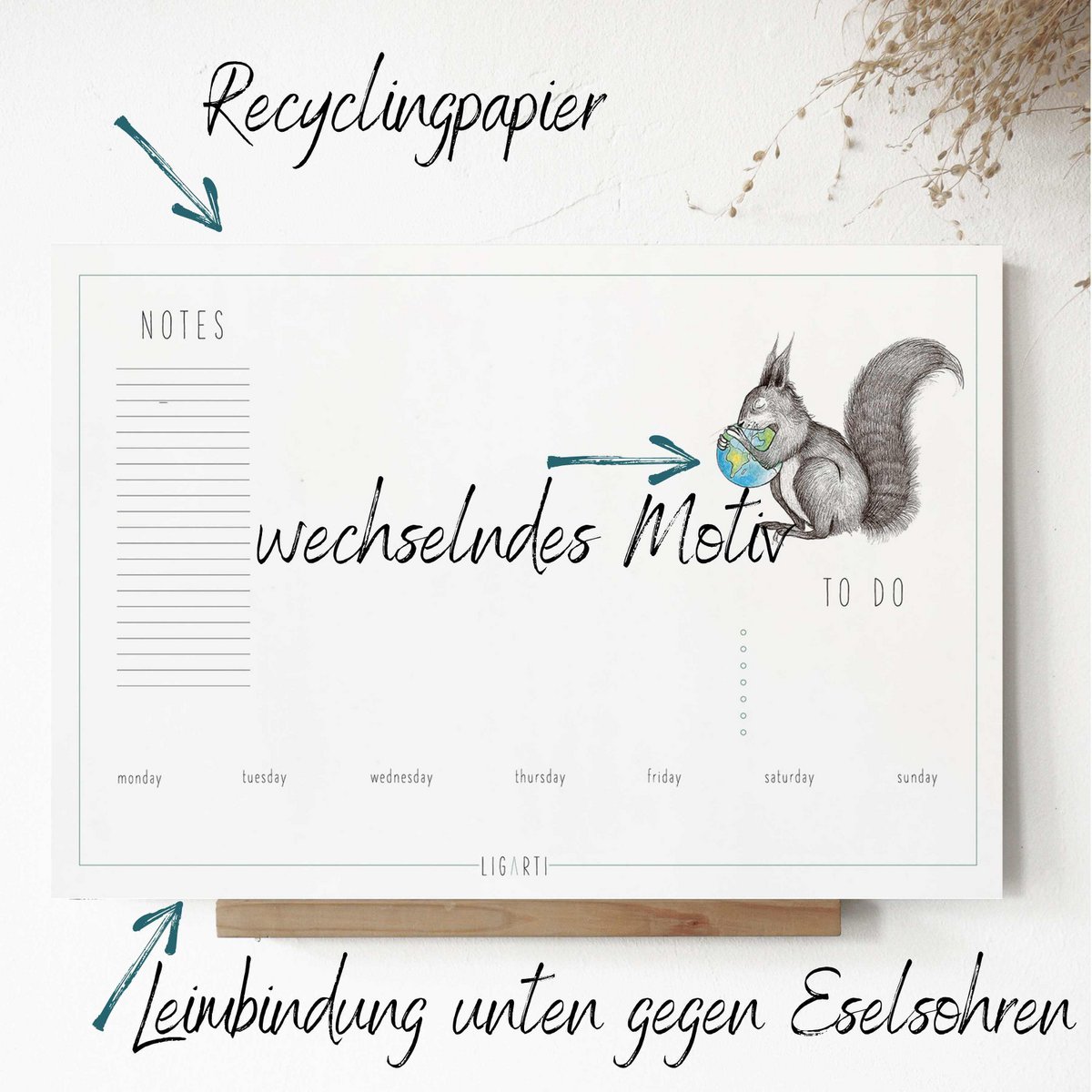 Schreibtischunterlage – Misch Masch