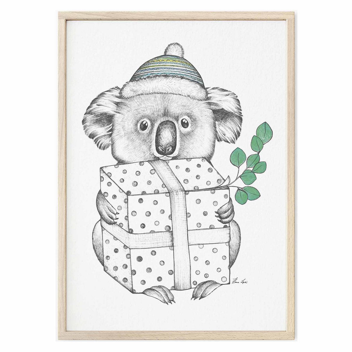 Kunstdruck - Koala