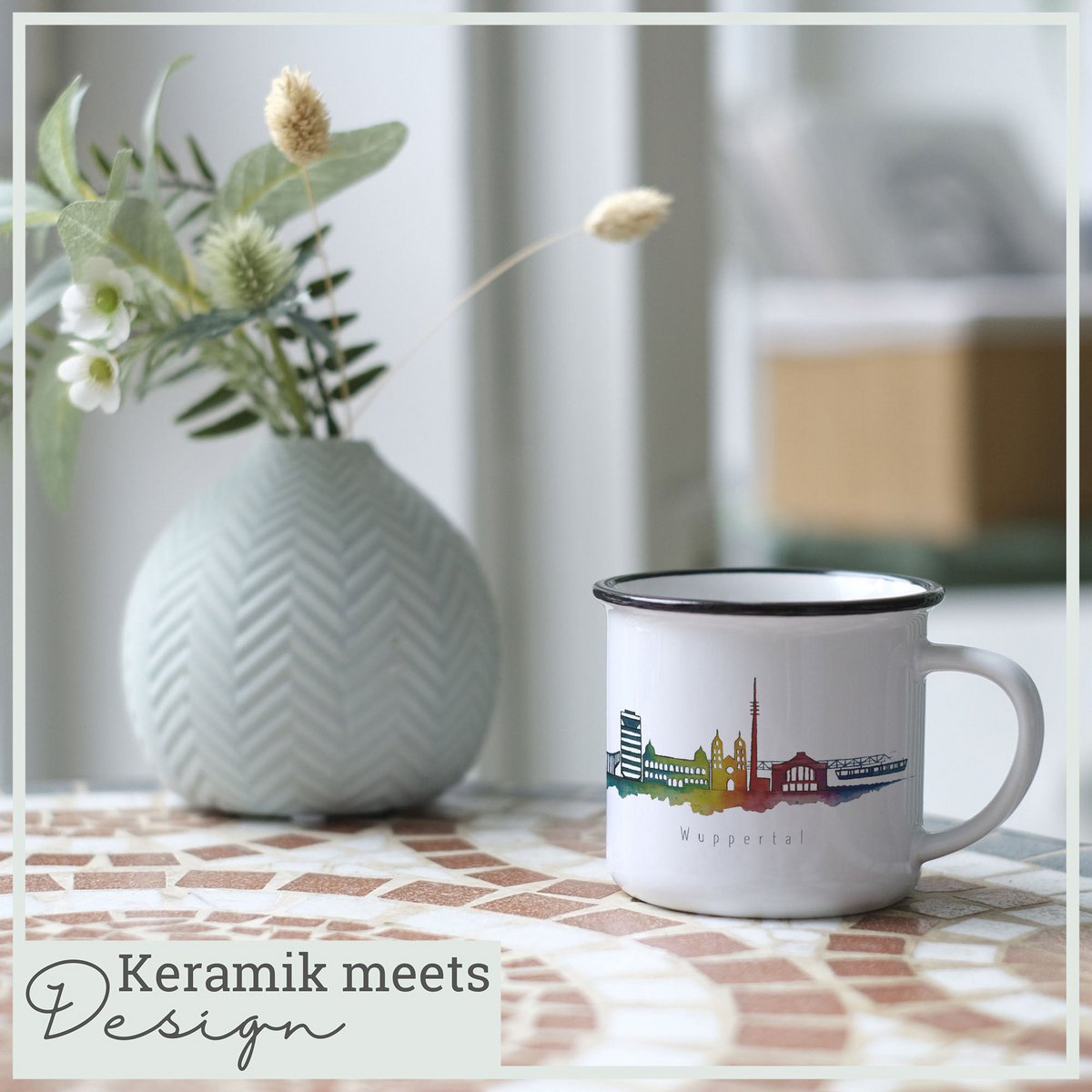 Keramiktasse – Wuppertal
