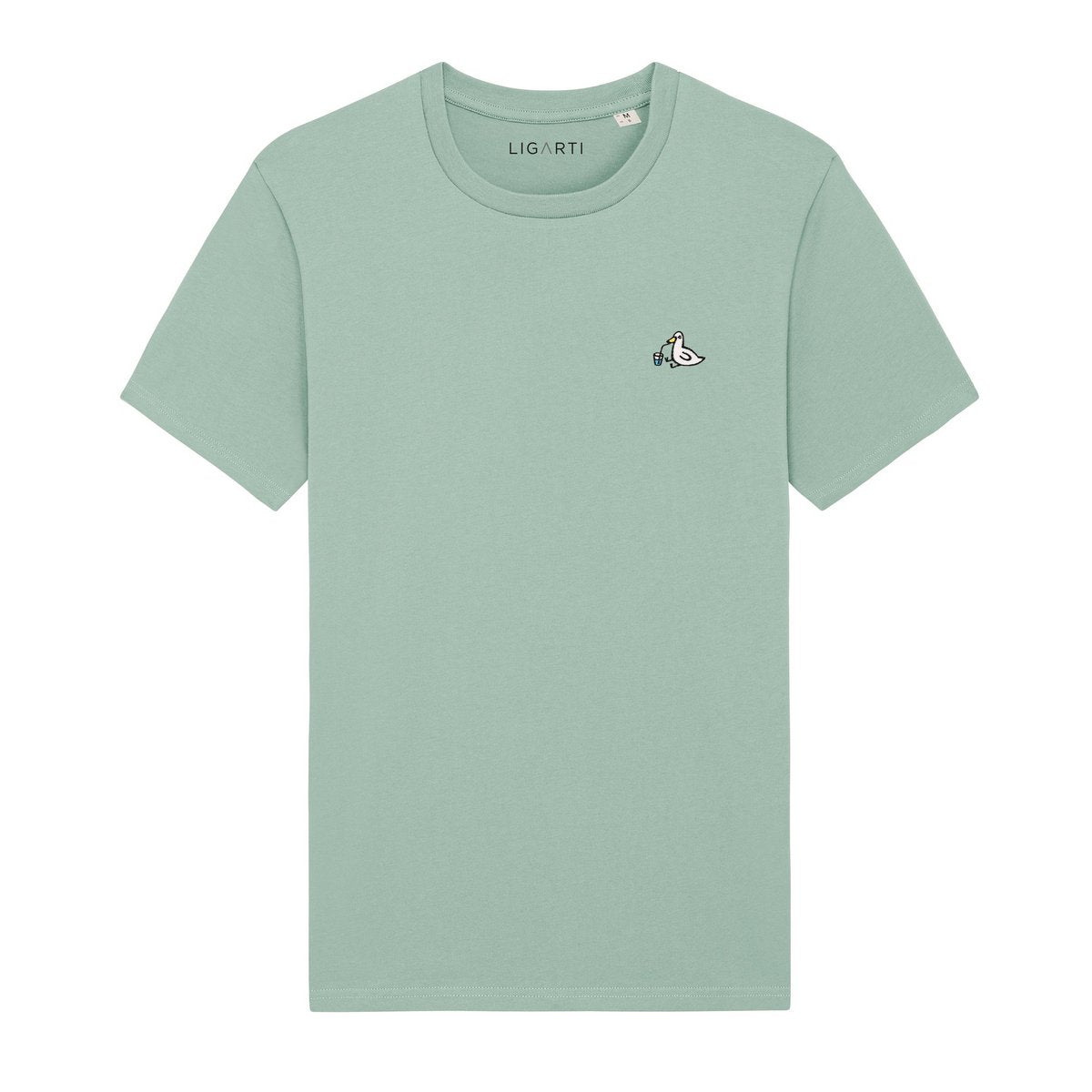Besticktes T-Shirt – Piet die Ente