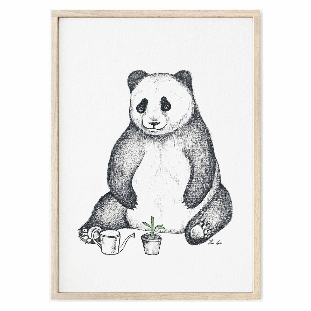 Kunstdruck - Panda