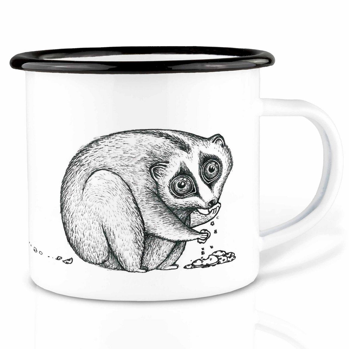 Emaille Tasse – Lori