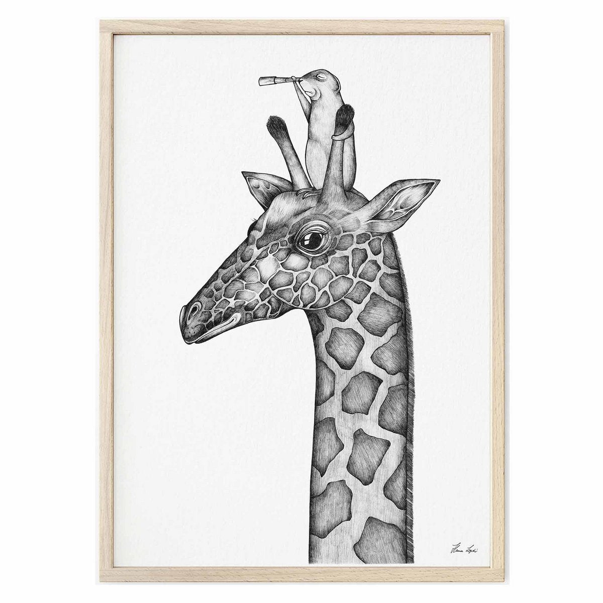 Kunstdruck - Gute Aussicht