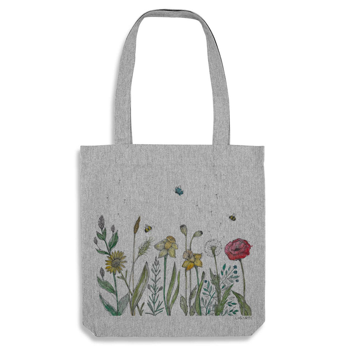 Jutebeutel – Blumenwiese
