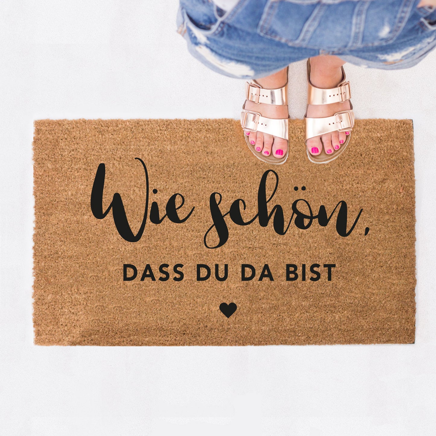 Kokos Fußmatte Wie schön