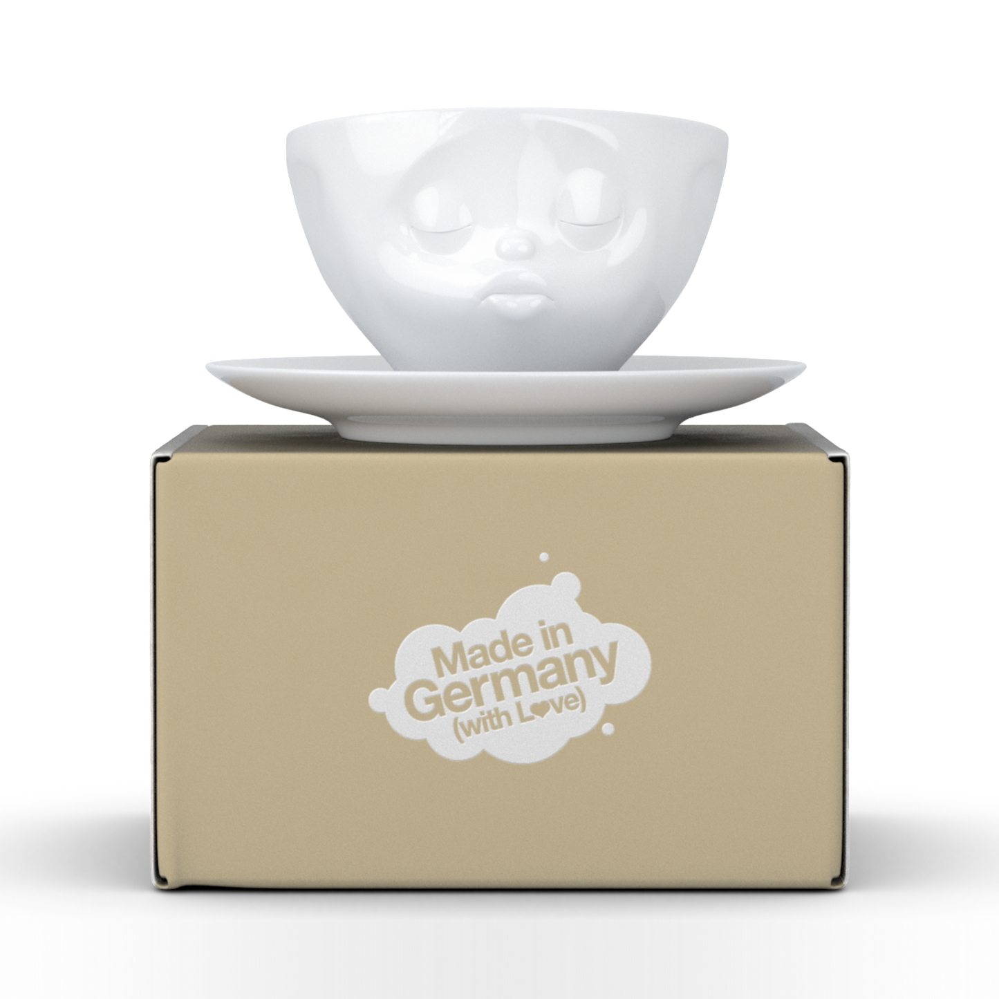 Kaffeetasse “Küssend”