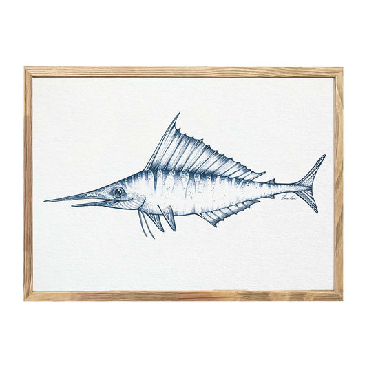 Kunstdruck - Schwertfisch