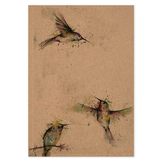 Notizbuch - 3 Kolibris