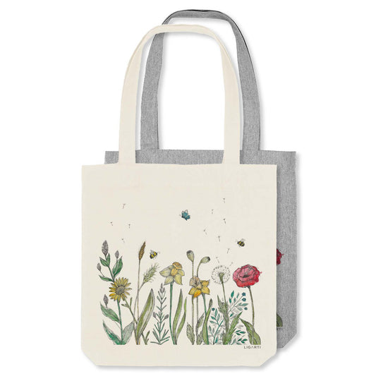 Jutebeutel – Blumenwiese
