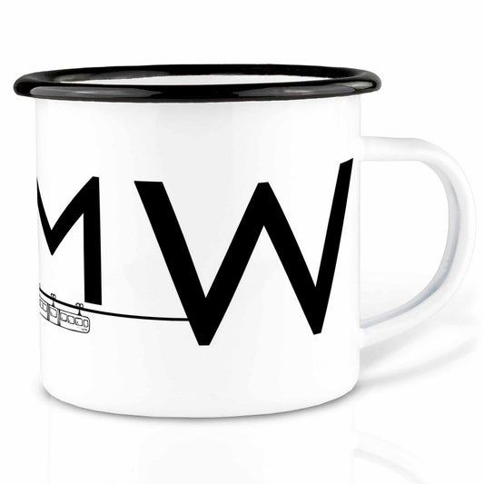 Emaille Tasse – HeimW