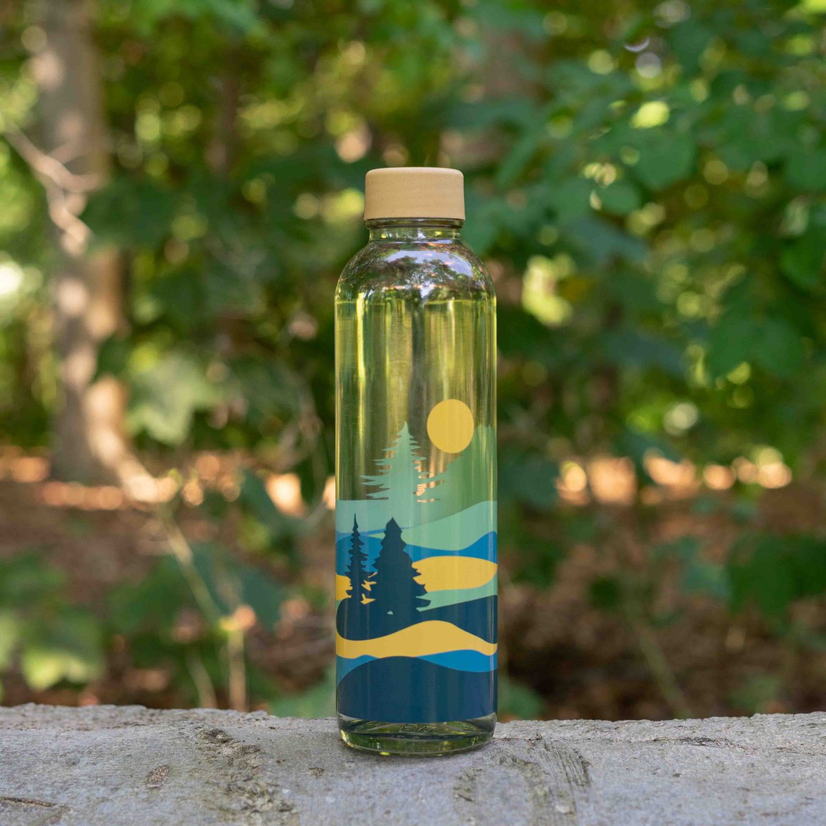 FOREST SUNSET 0,7 l Glasflasche