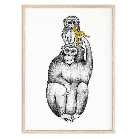 Kunstdruck - Papabanana