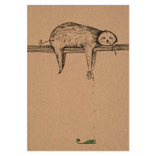 Notizbuch - Faultier