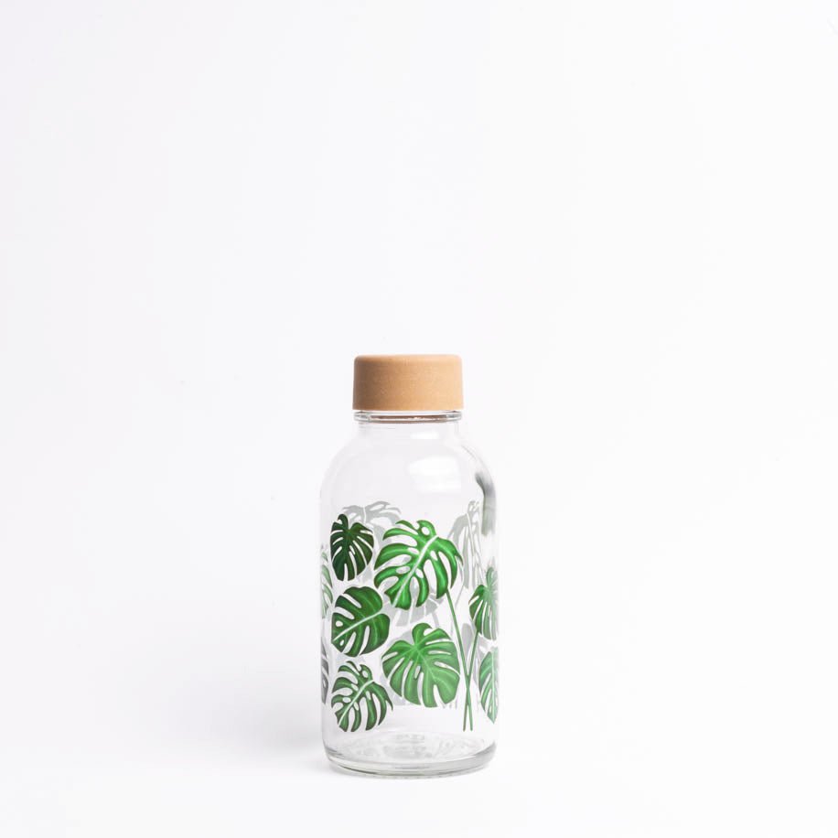 GREEN LIVING 0,4 l Glasflasche