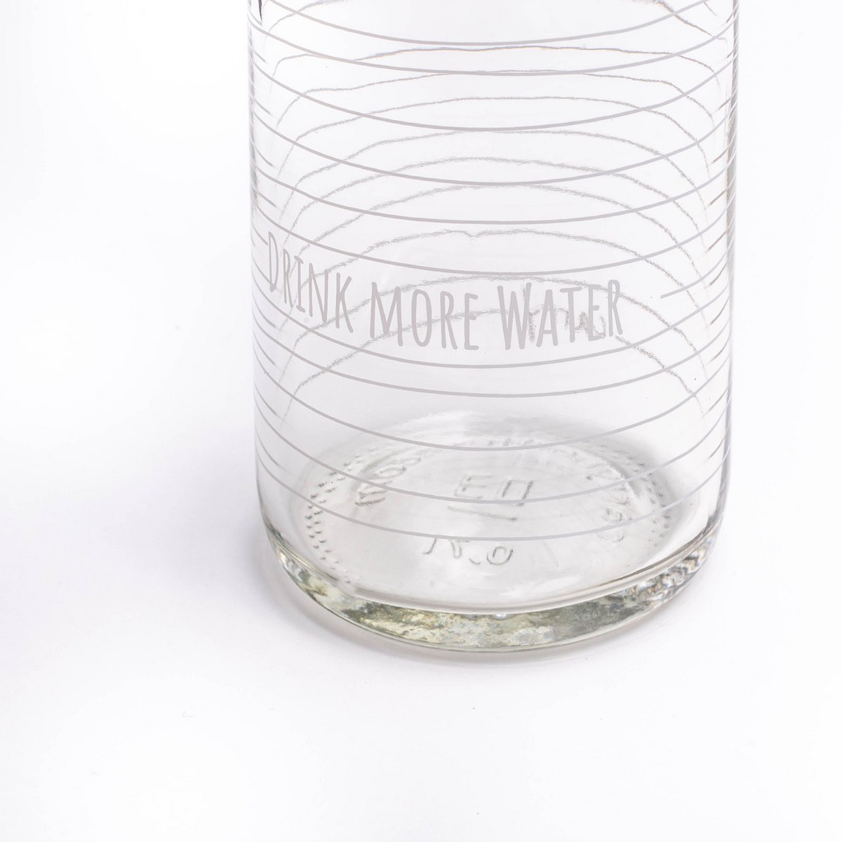 WATER IS LIFE 1,0 l Glasflasche