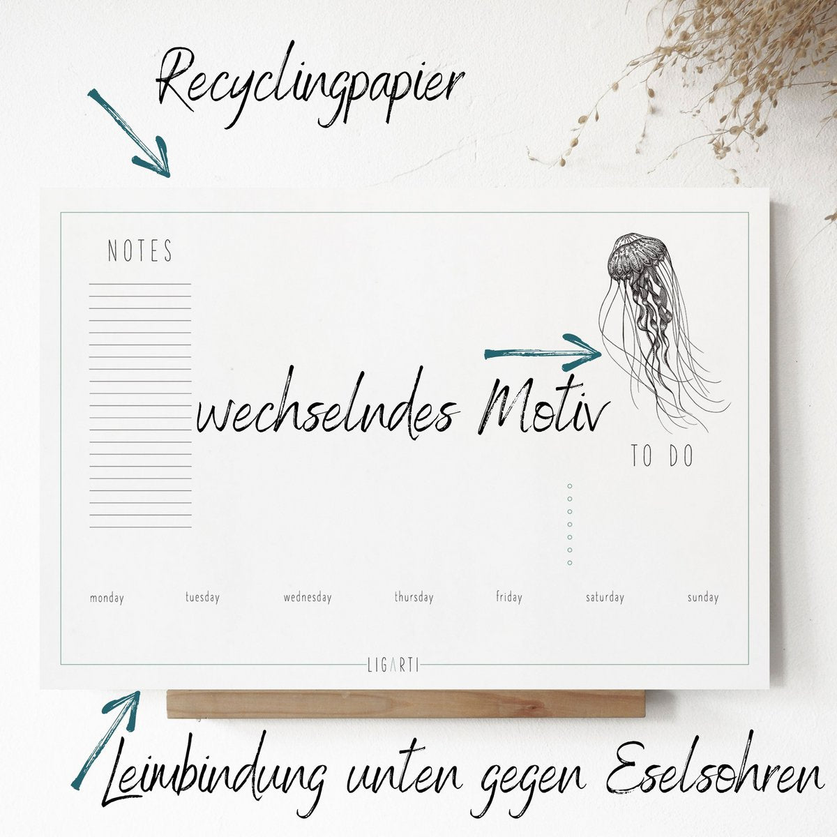 Schreibtischunterlage – Meerestiere