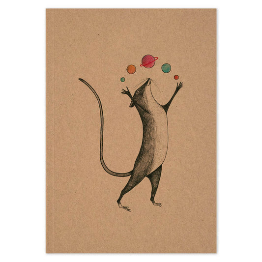 Notizbuch - Planetenmaus