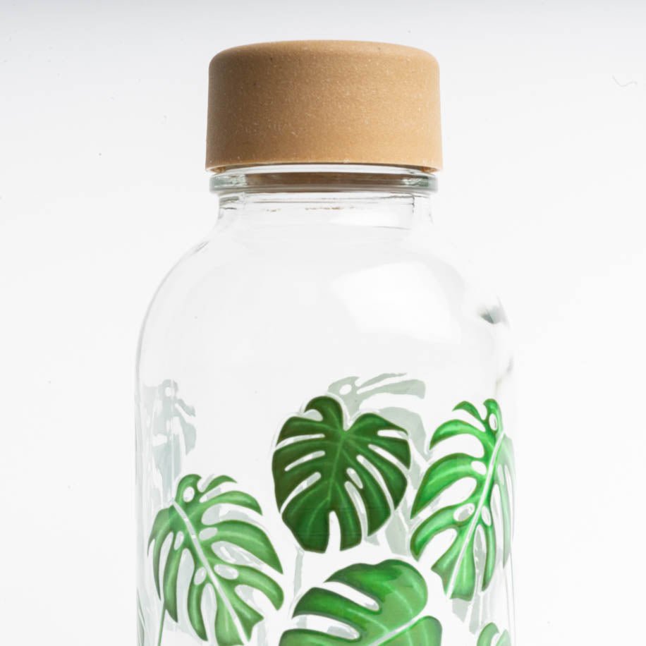 GREEN LIVING 0,4 l Glasflasche