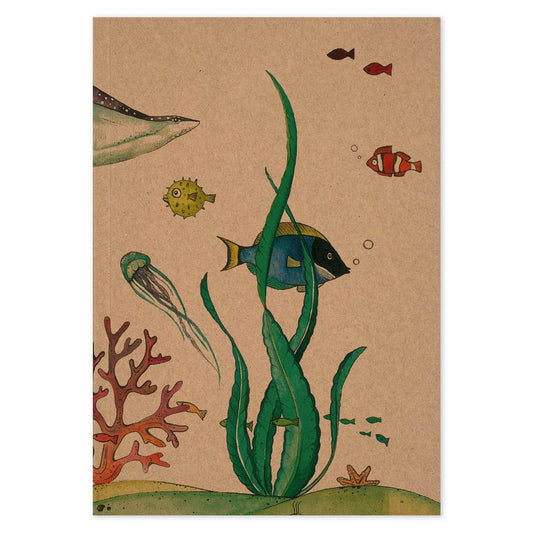 Notizbuch - Unterwasserwelt