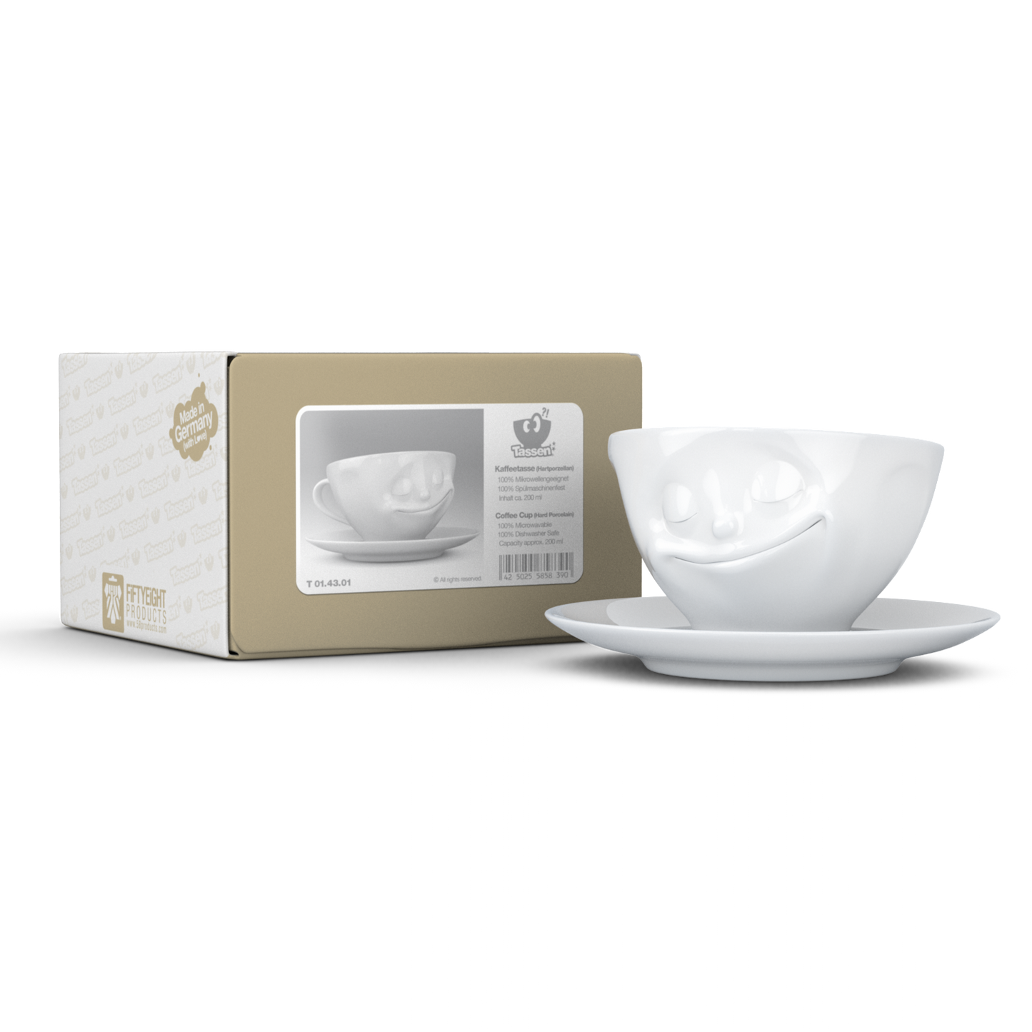Kaffeetasse “Glücklich”