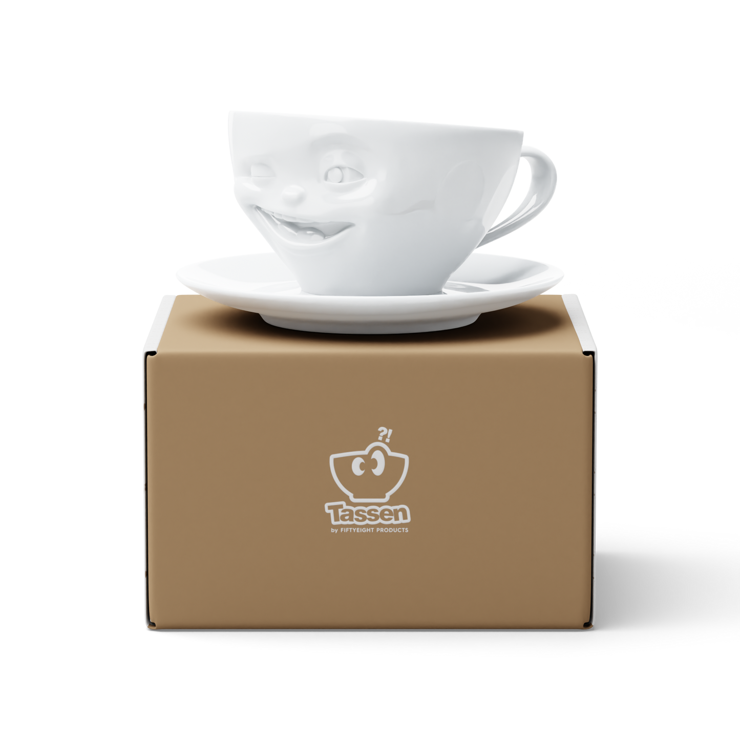 Kaffeetasse “Zwinkernd”